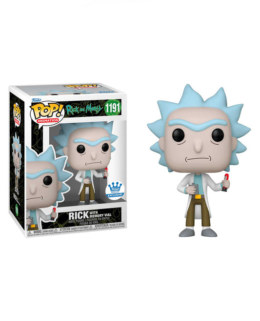 Funko POP Rick & Morty - Rick with Memory Vial #1191