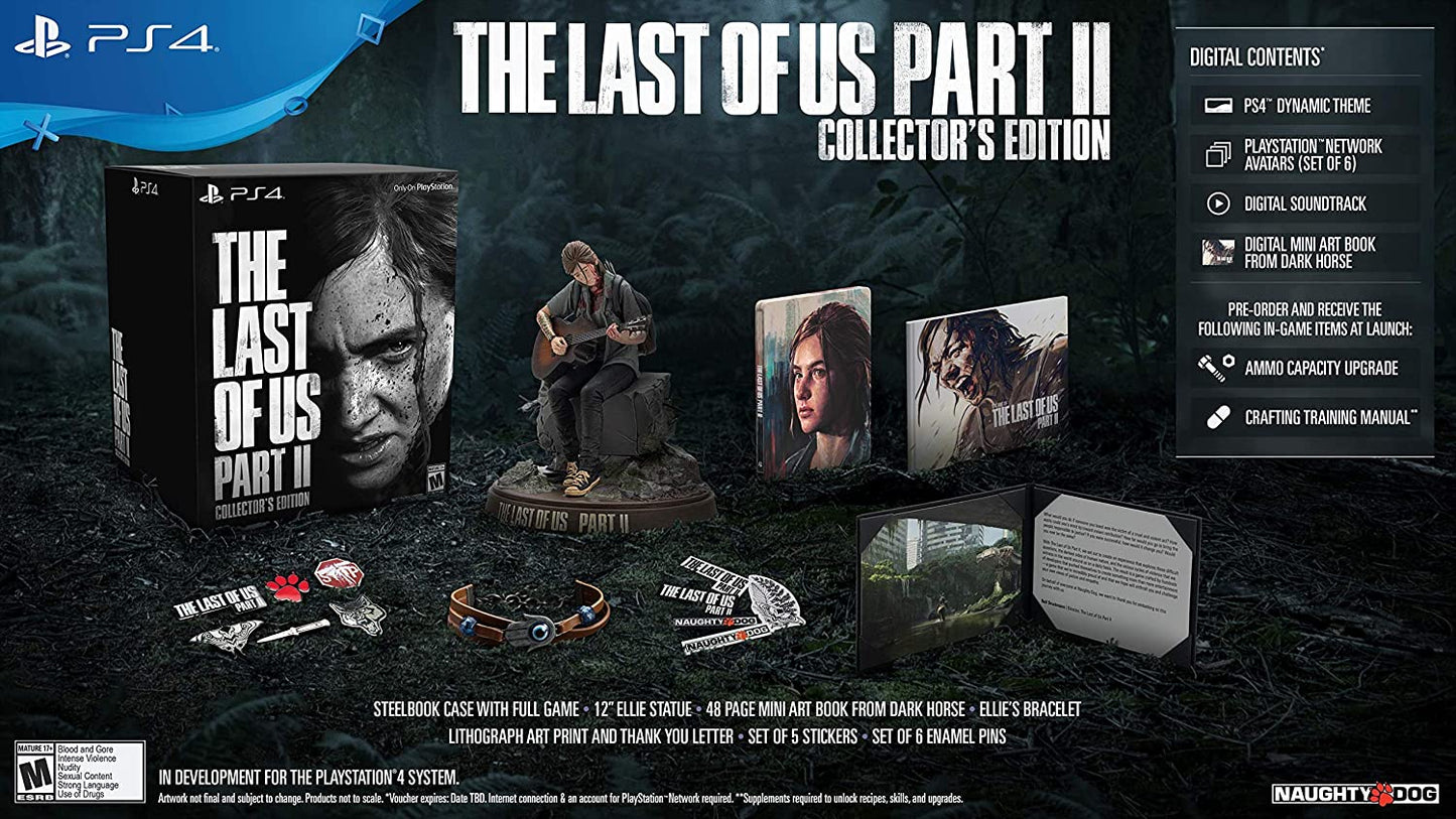 THE LAST OF US PART II PS4 COLLECTOR EDITION (NUEVO)
