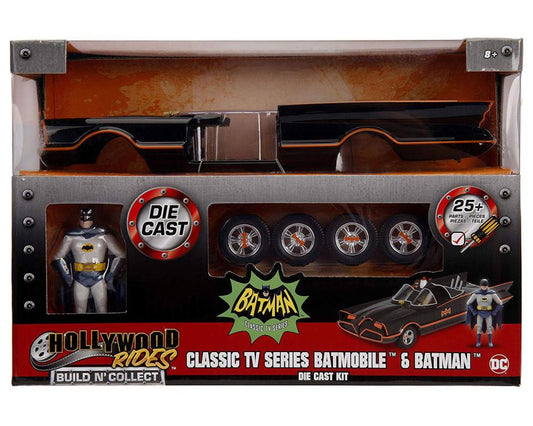 Jada Toys - Classic TV Series Batmobile & Batman Build N' Collect