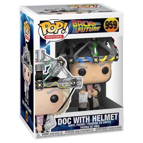 FUNKO POP BACK TO THE FUTURE - DOC WITH HELMET