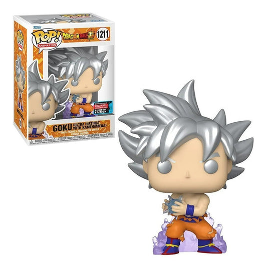 Funko Pop Dragonball Super - Goku Ultra Instinct w Kamehameha Fall Convention Exclusive