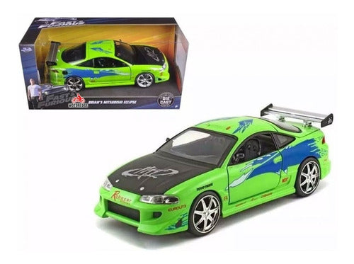 Jada Toys - Brian´s Eclipse Fast & Furious Escala 1:24