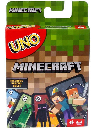 UNO - JUEGO DE CARTAS MINECRAFT