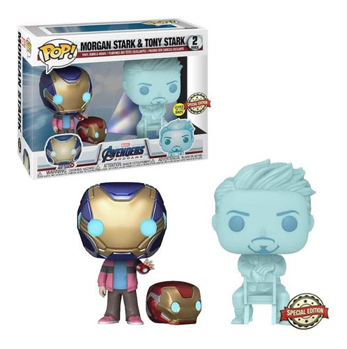 Funko POP Avengers Endgame - Morgan Stark & Tony Stark