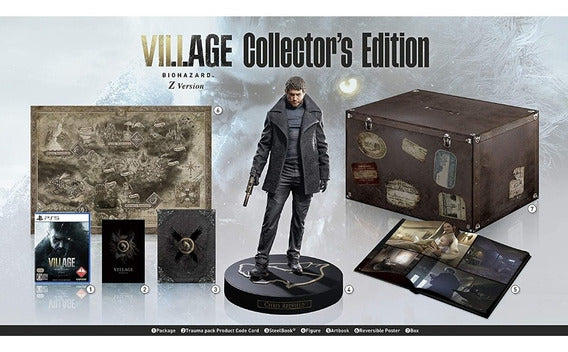 RESIDENT EVIL VILLAGE PS5 COLLECTOR EDITION Z VERSION (NUEVO)