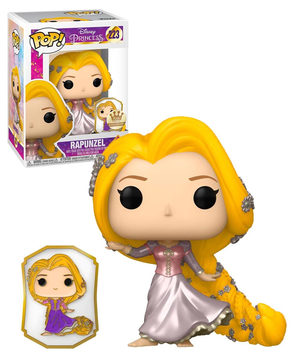 Funko Rapunzel (Gold) with Pin #223