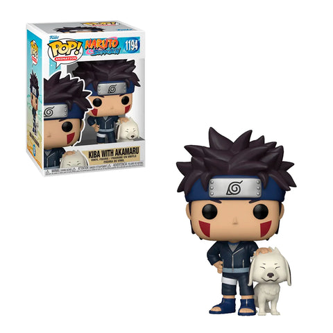 Funko POP Naruto Shippuden - Kiba with Akamaru