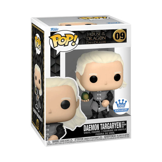 Funko POP House of the Dragon - Daemon Targaryien w/Dragon Egg
