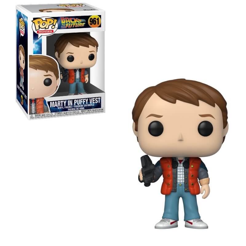FUNKO POP BACK TO THE FUTURE - MARTY IN PUFFY VEST