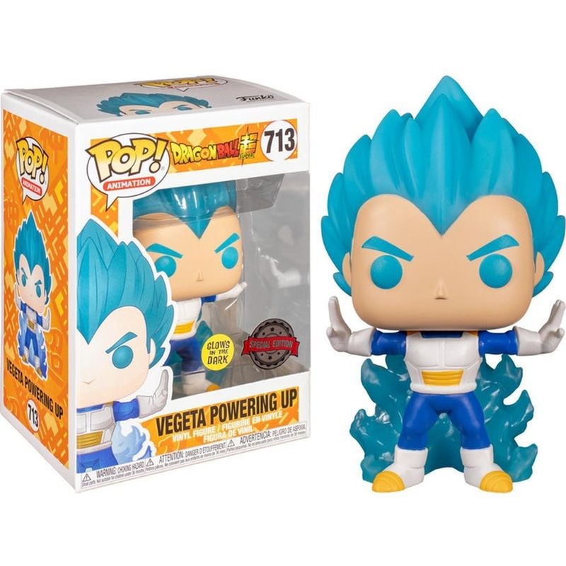 Funko POP DRAGON BALL SUPER - VEGETA POWERING UP (GLOWS IN THE DARK)