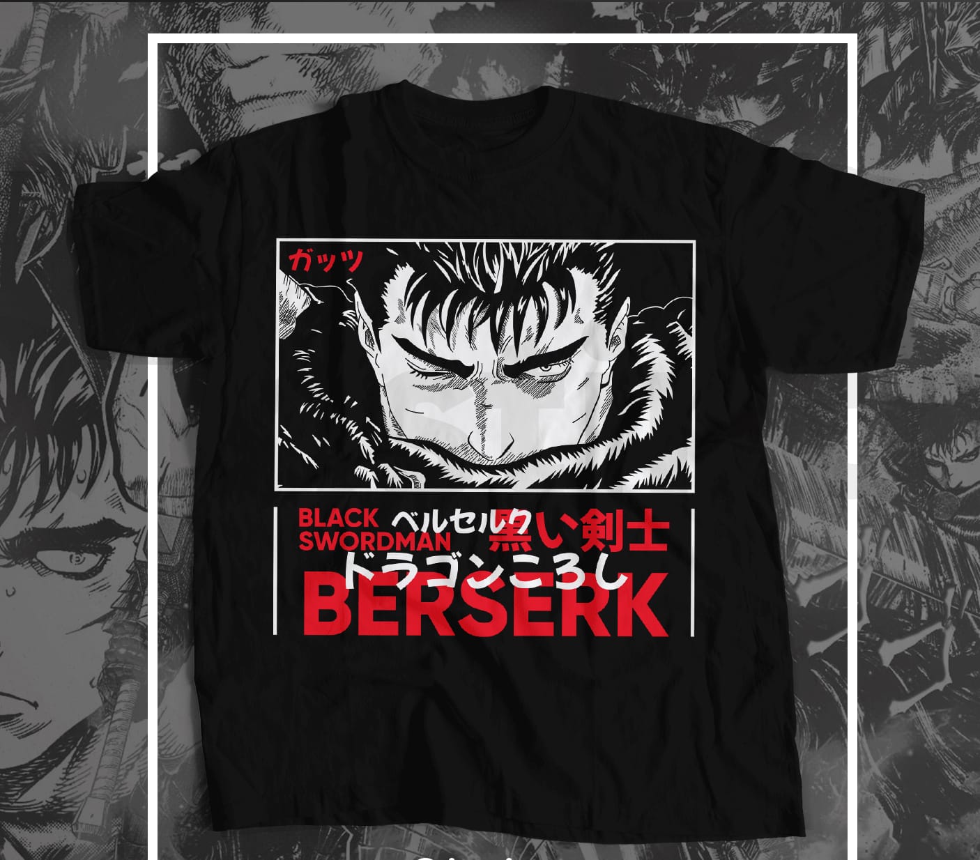 Playera Guts Berserk  - LEMON GAMES