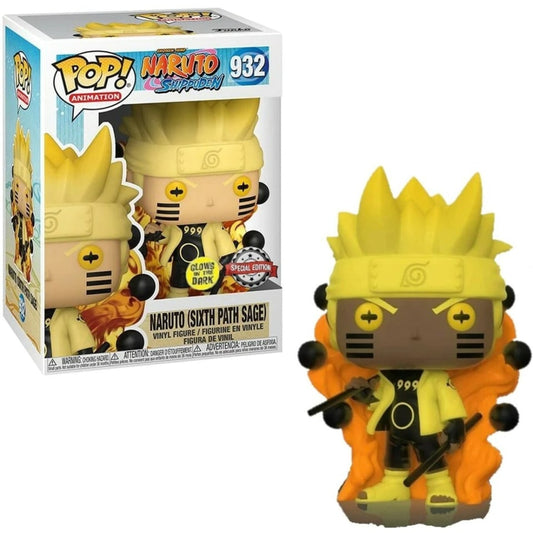 Funko POP NARUTO SHIPPUDEN - Naruto (Six Path Sage) Glows in the Dark