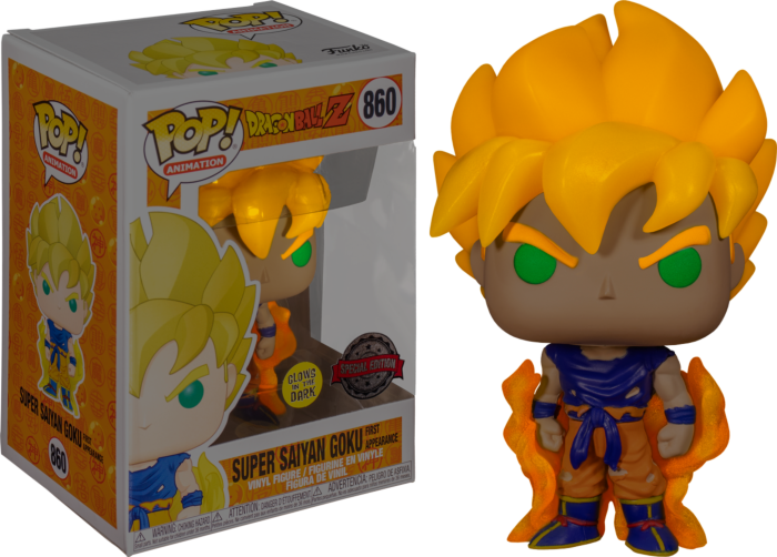 Funko POP Dragon Ball - Super Saiyan Goku Glow