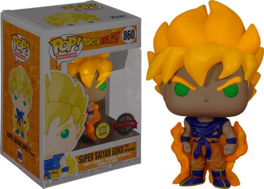 Funko POP Dragon Ball - Super Saiyan Goku Glow