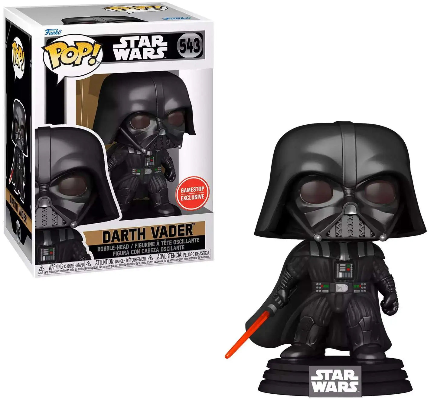 Funko POP Star Wars - Darth Vader (Gamestop)