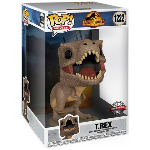 Funko POP JURASSIC WORLD - T.REX 10"