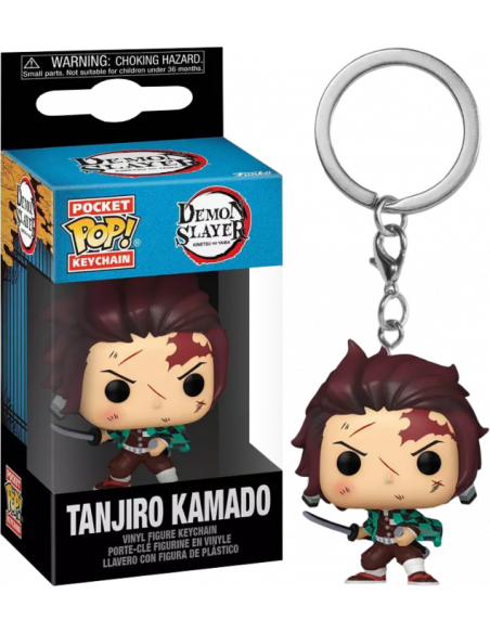 Funko Llavero Demon Slayer - Tanjiro Kamado (Damaged)