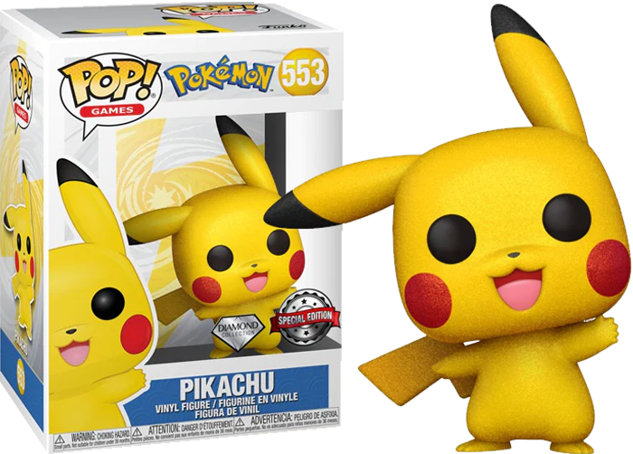 Funko POP Pokemon - Pikachu Waving Diamond
