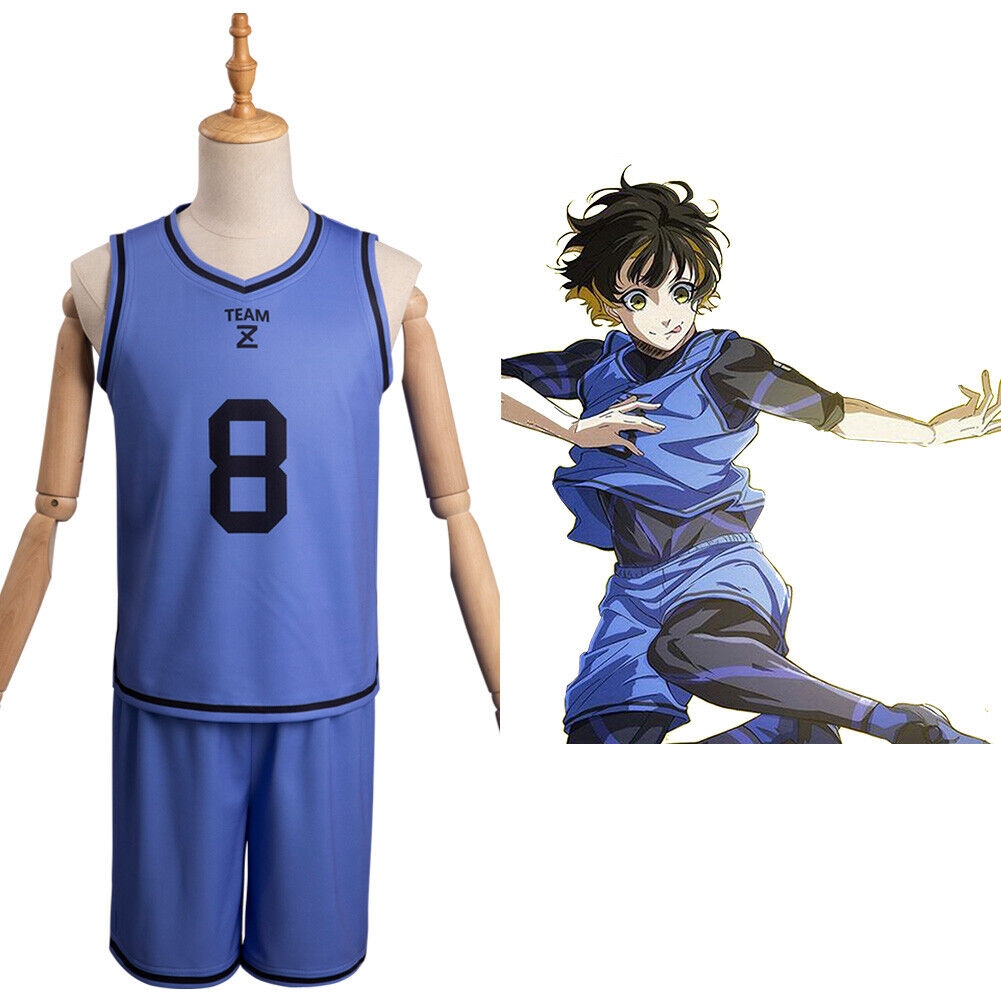 Cosplay Blue Lock - Uniforme de Bachira Num. 8