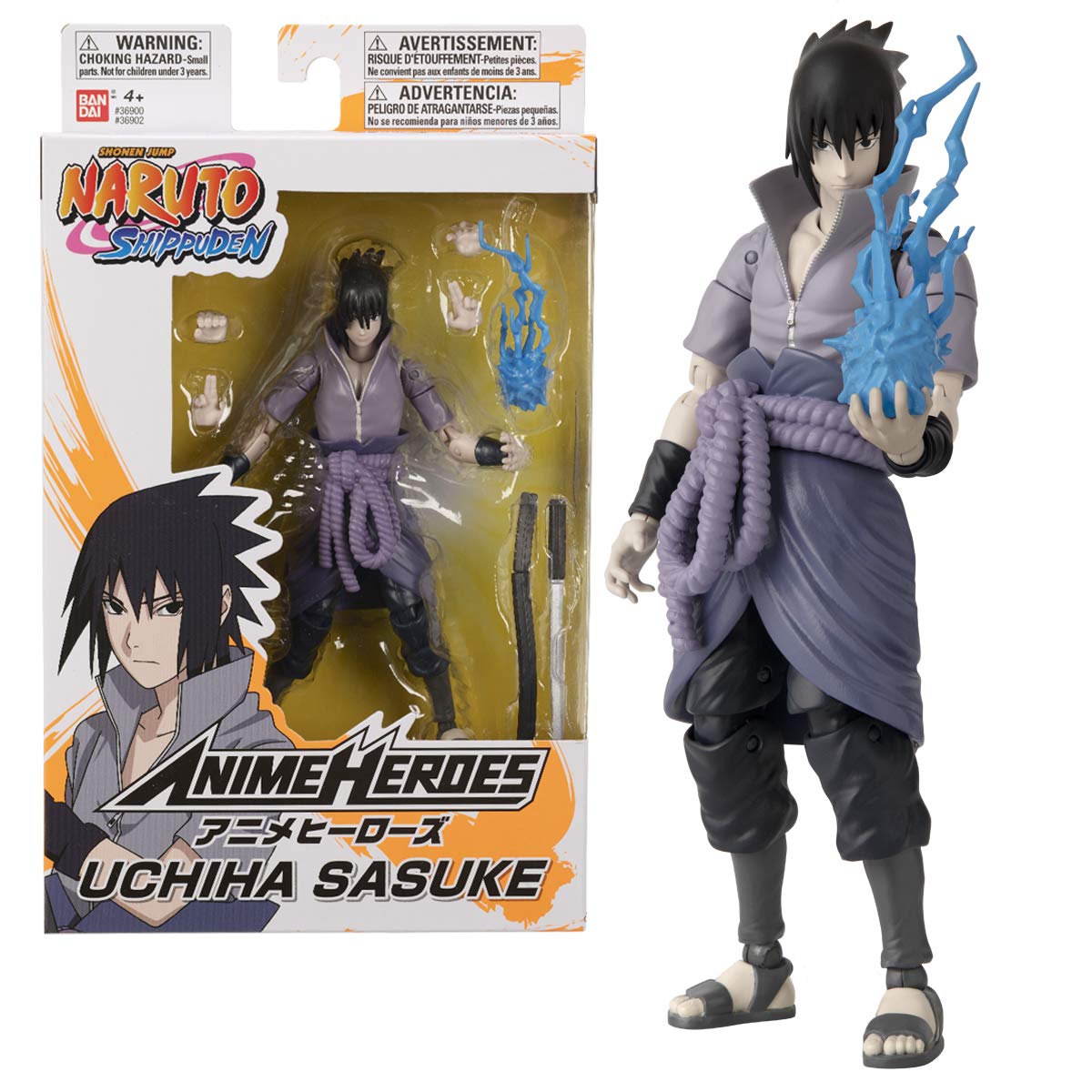 ANIME HEROES NARUTO SHIPPUDEN - SASUKE UCHIHA